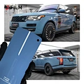 blue car wrap
